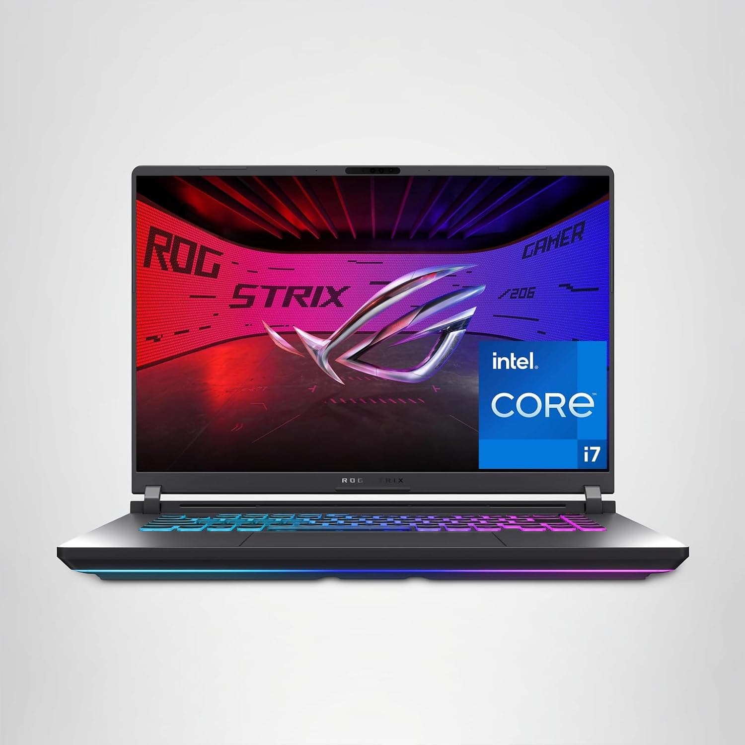 ASUS ROG Strix G16 2025 Eclipse Gray front view