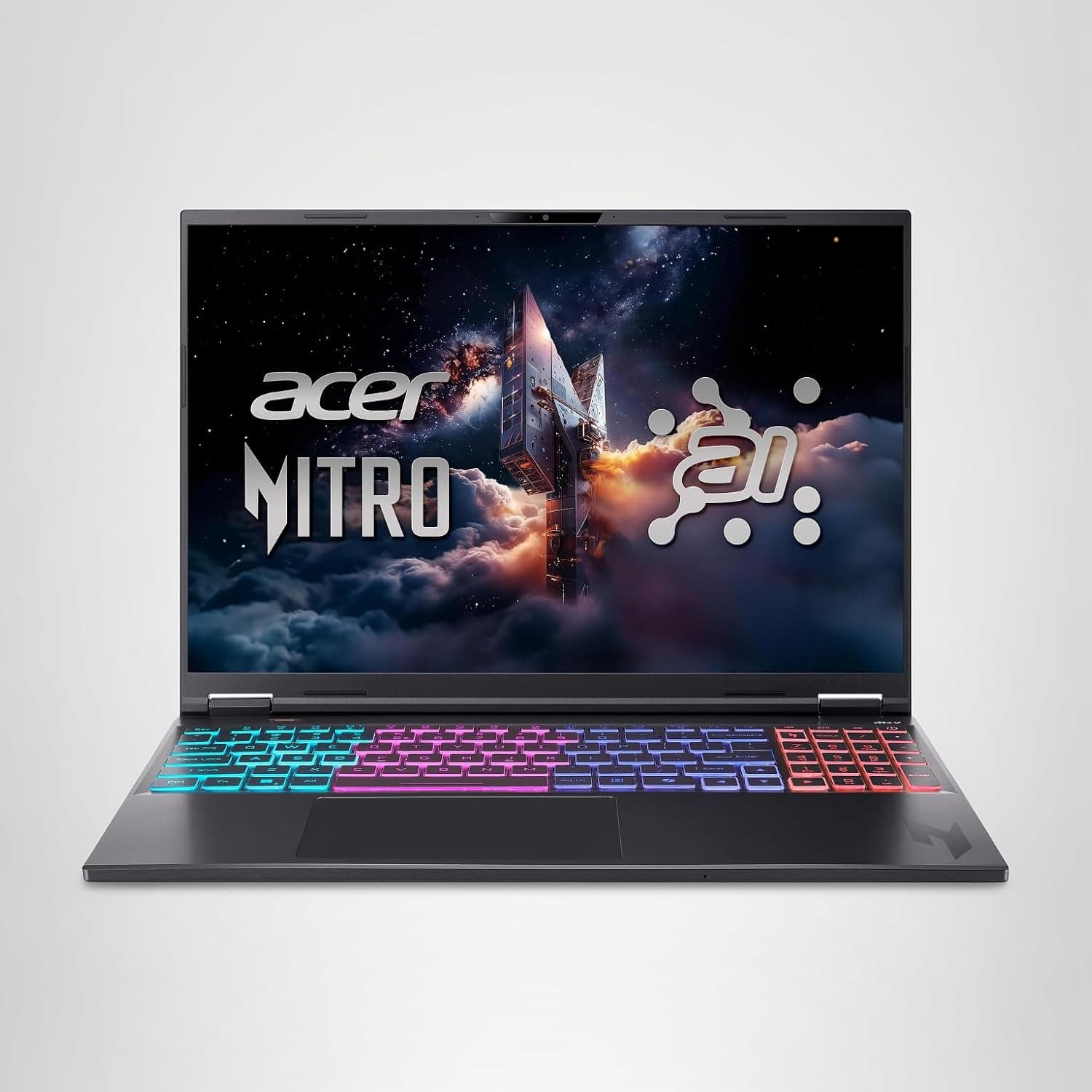 Acer Nitro 16S AI Copilot+ gaming laptop front view