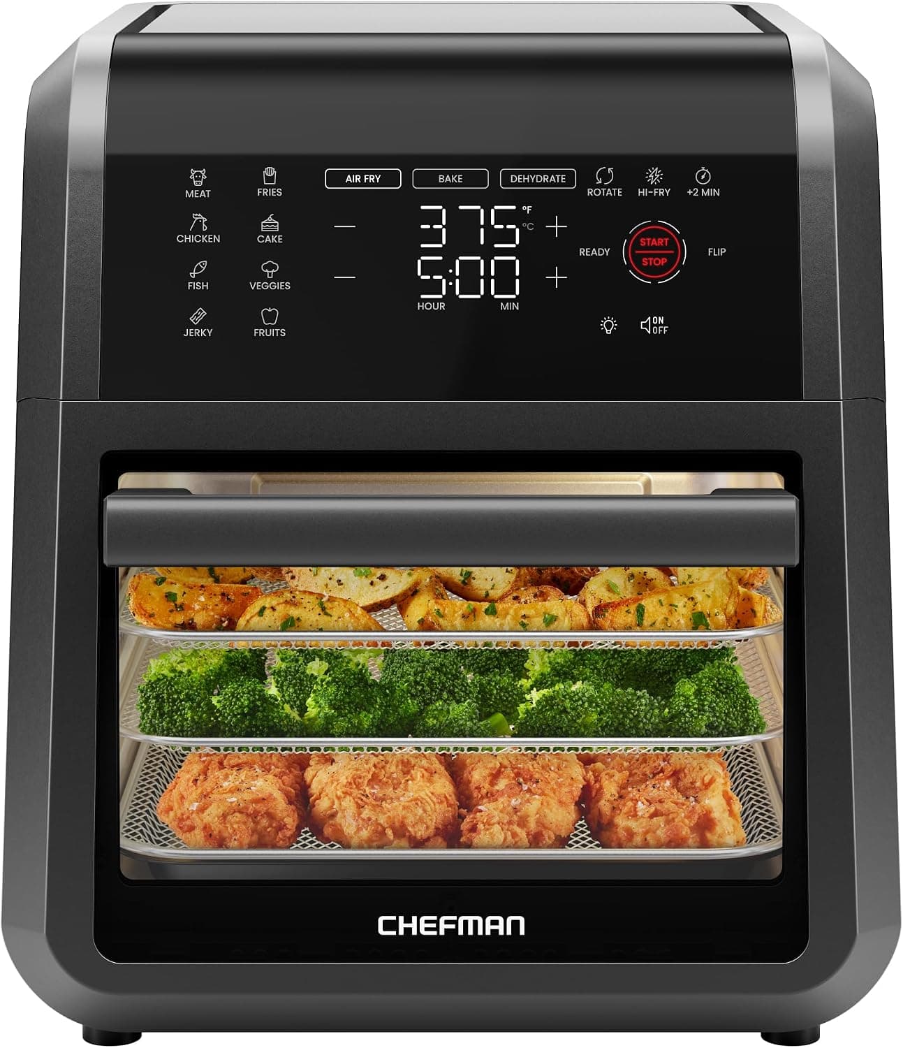 Chefman 12-Quart Air Fryer Oven with Rotisserie main view