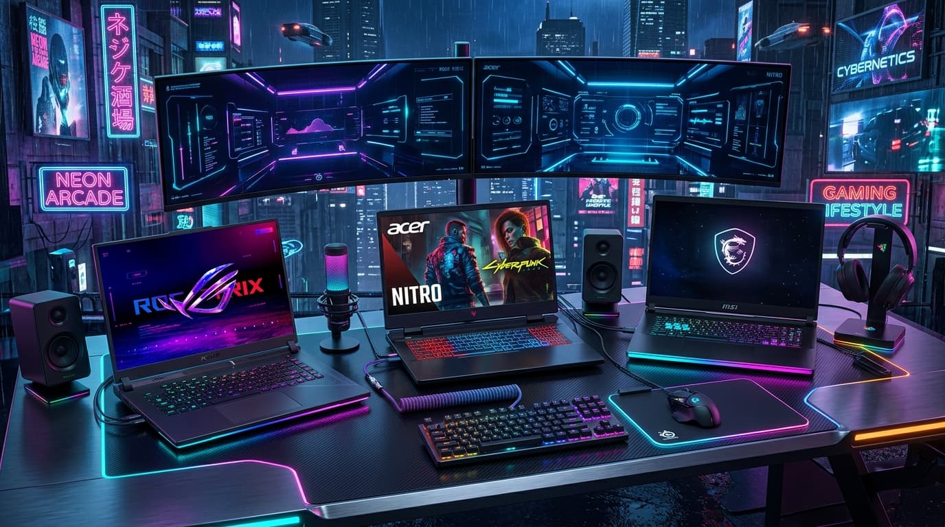 5 Best Gaming Laptops on Amazon (2026) – Top RTX 50-Series & Next-Gen Powerhouses