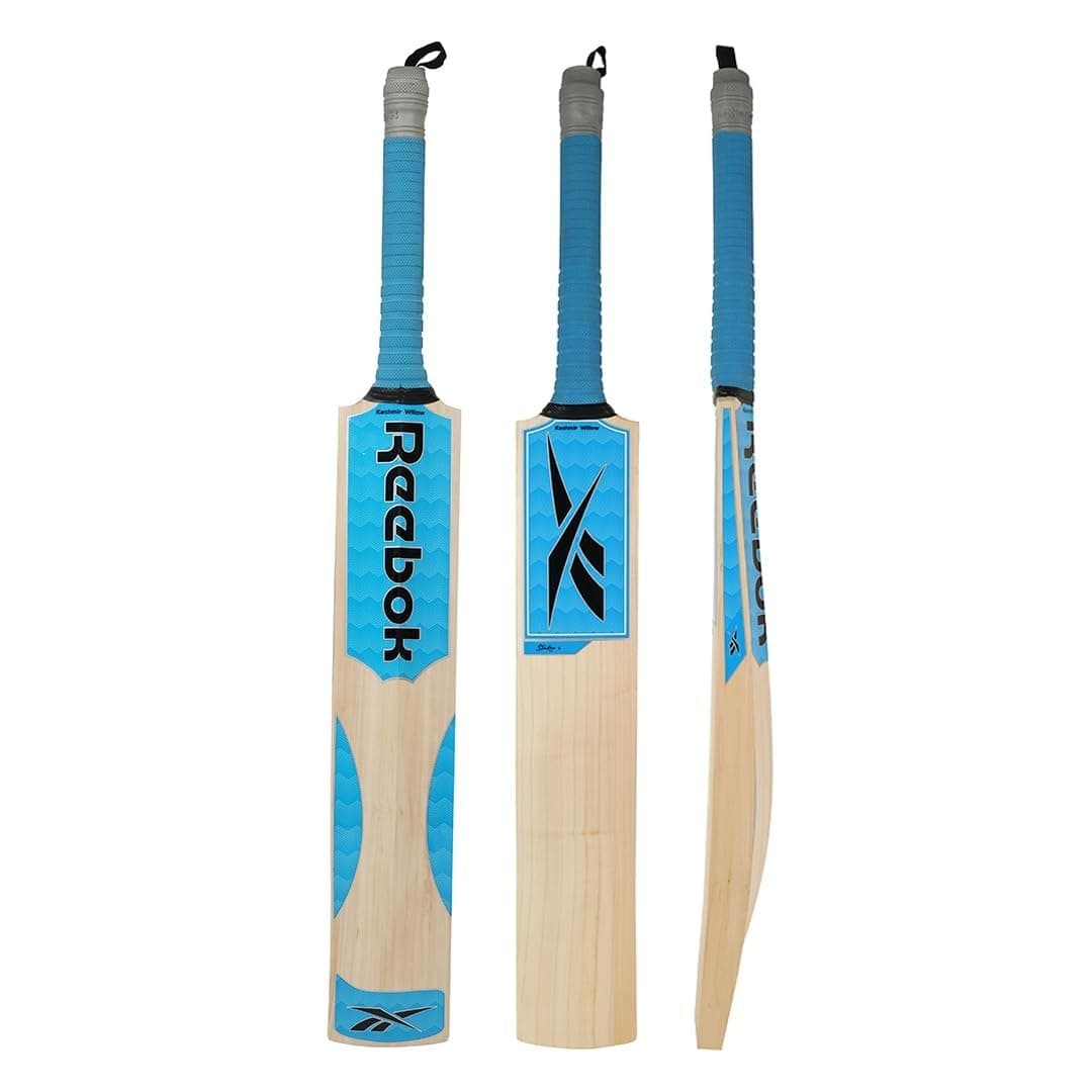 Reebok Striker Kashmir Willow bat front view