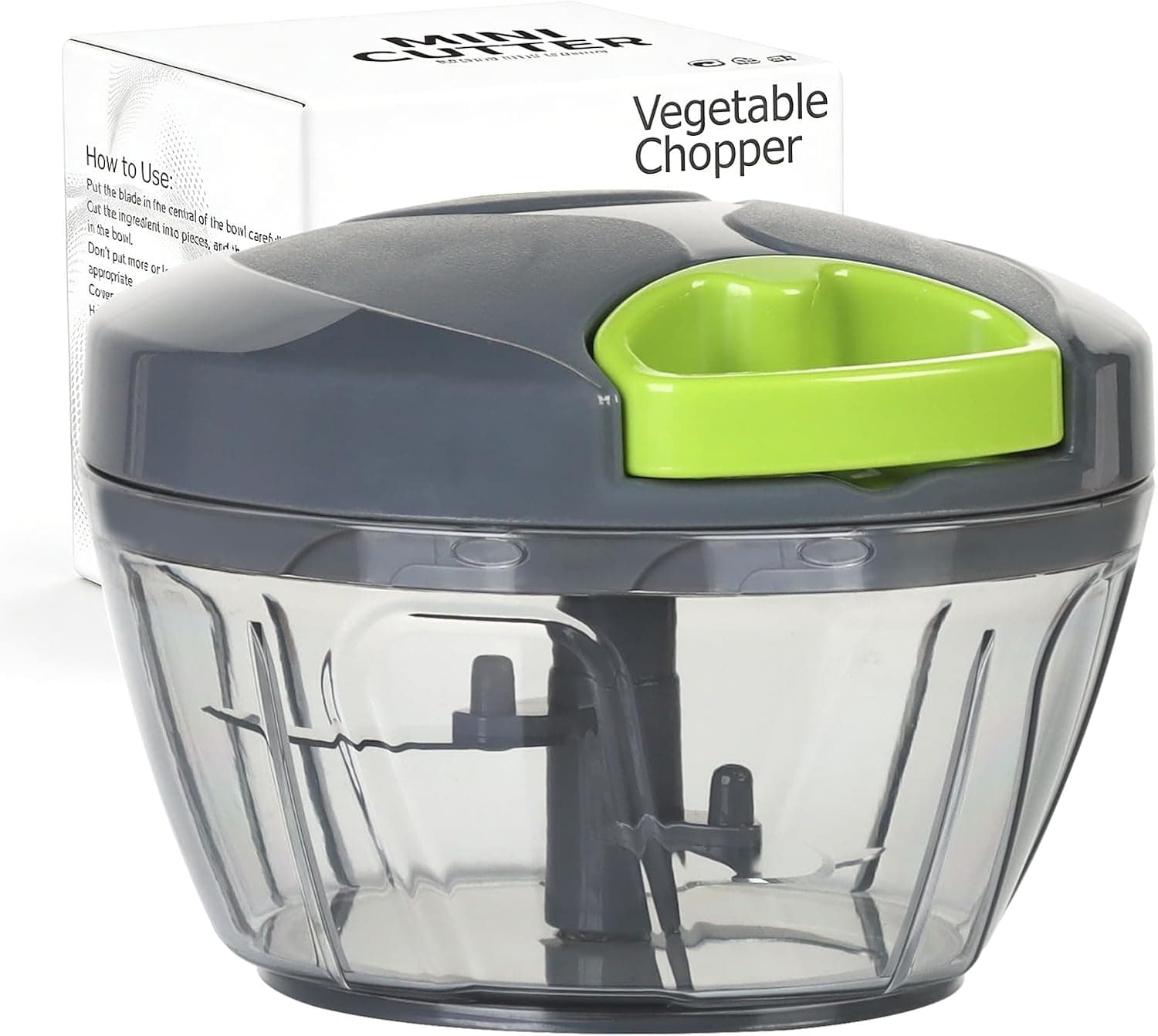Ourokhome Manual Pull String Chopper Green main view