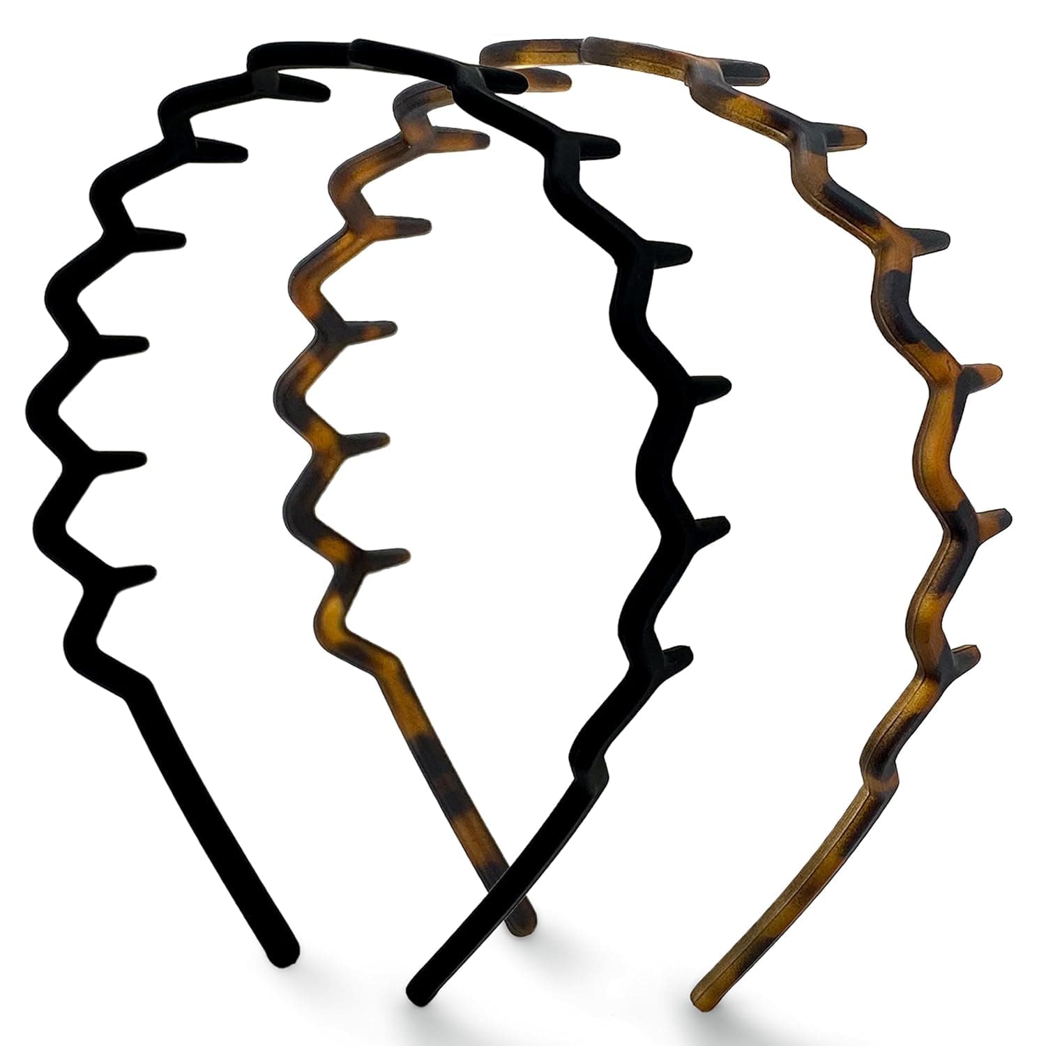 Kitsch Zig Zag Flexible Headbands 4-pack packaging front view