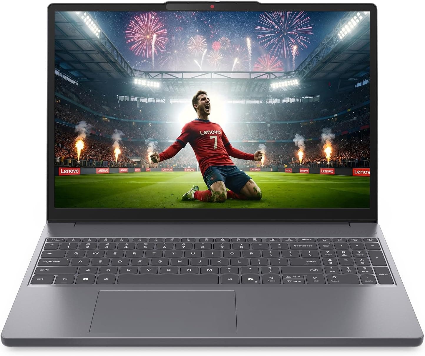Lenovo IdeaPad Slim 3 15.6 inch Touchscreen Arctic Grey front view
