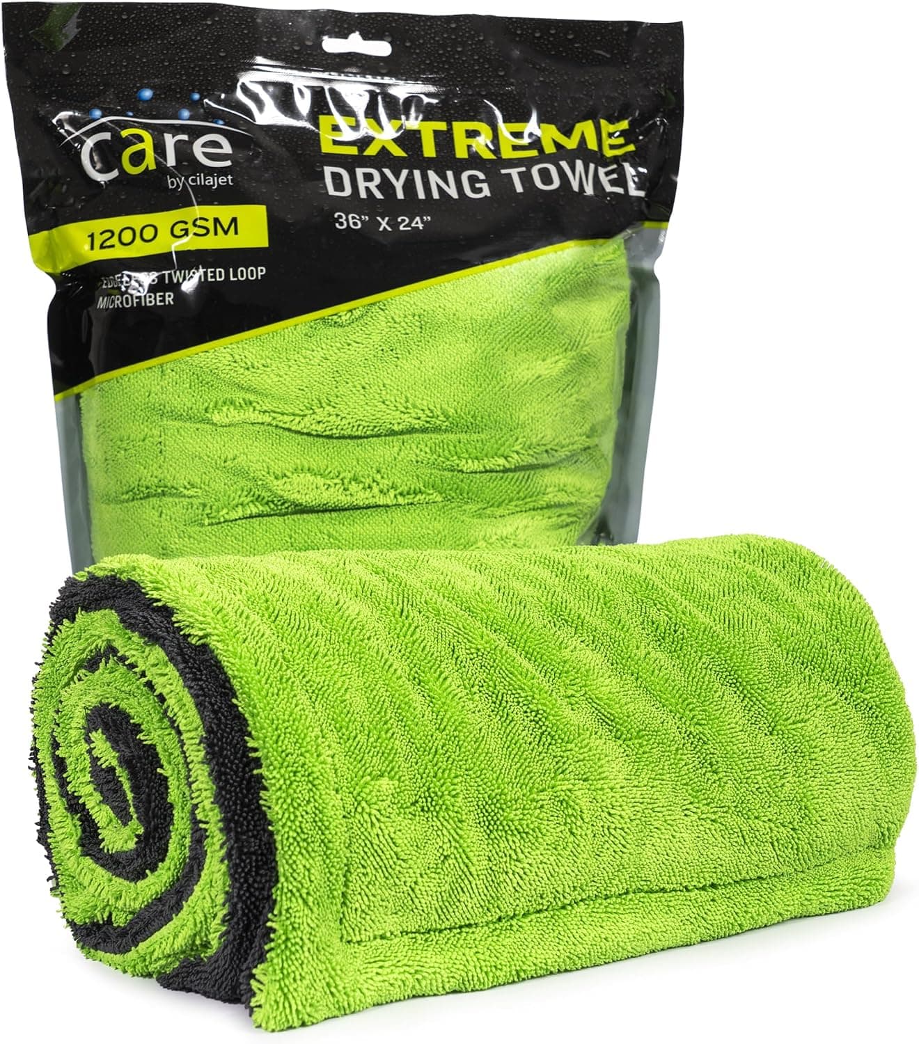 Cilajet Oversized Microfiber Car Drying Towel 25x36 inch