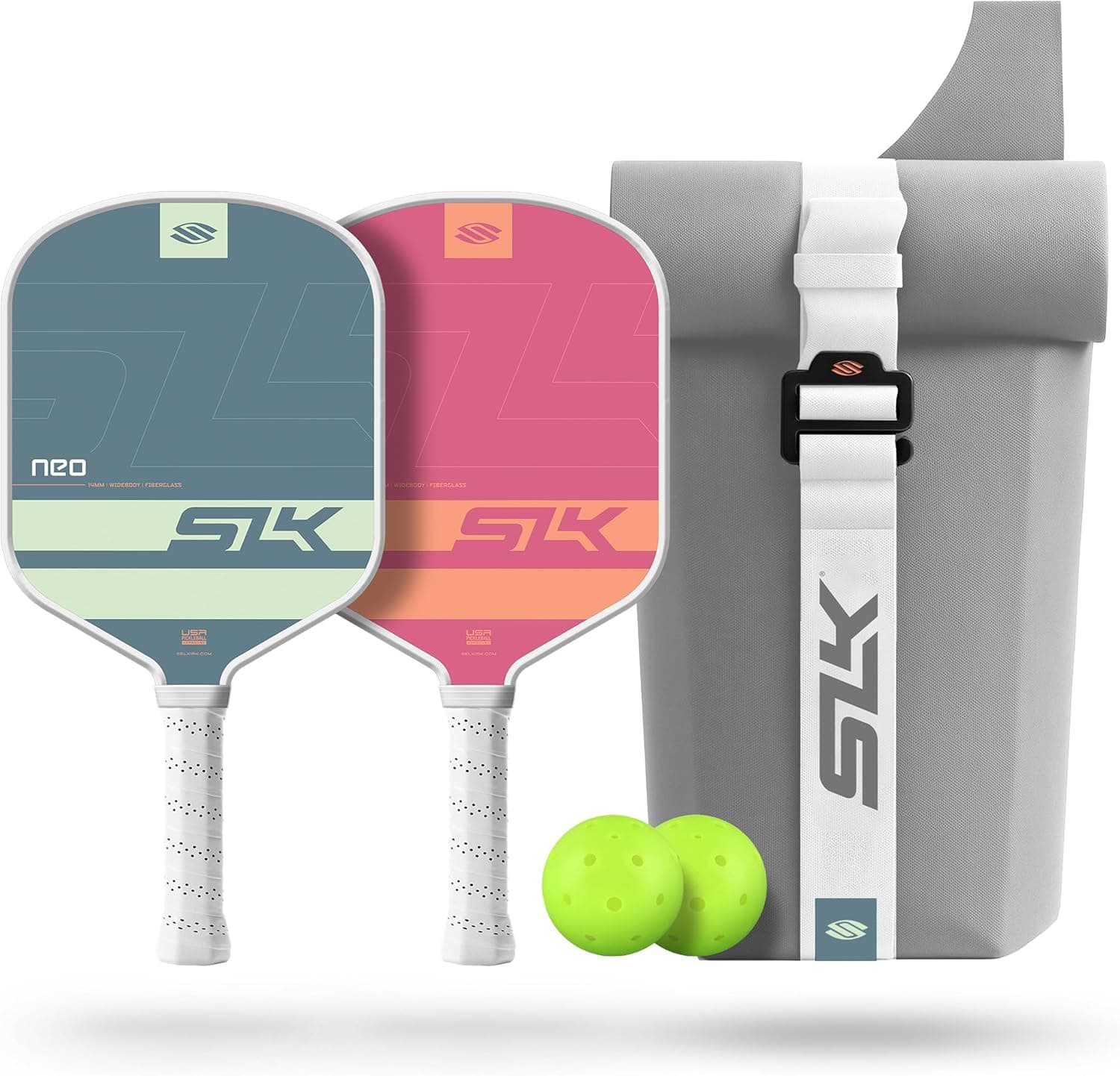Selkirk Sport SLK Neo pickleball paddles set of 2 in Slate